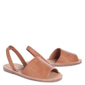 Linzi Tan Slingback Sliders